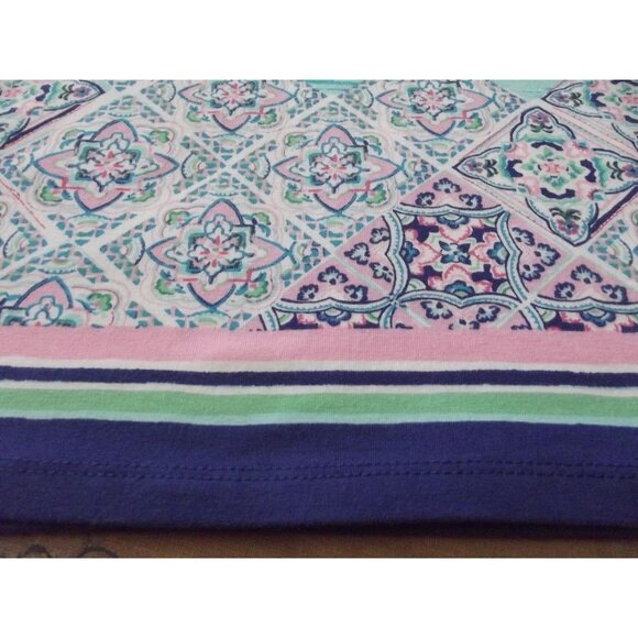 Talbots Tee Womens Size Small Italy Lake Como Destination Print the t-shirt top - Picture 8 of 10